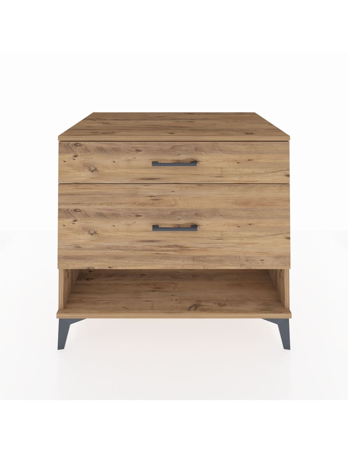 Kronos Şifonyer 2 Çekmeceli 88x59x80 Çam-Çam