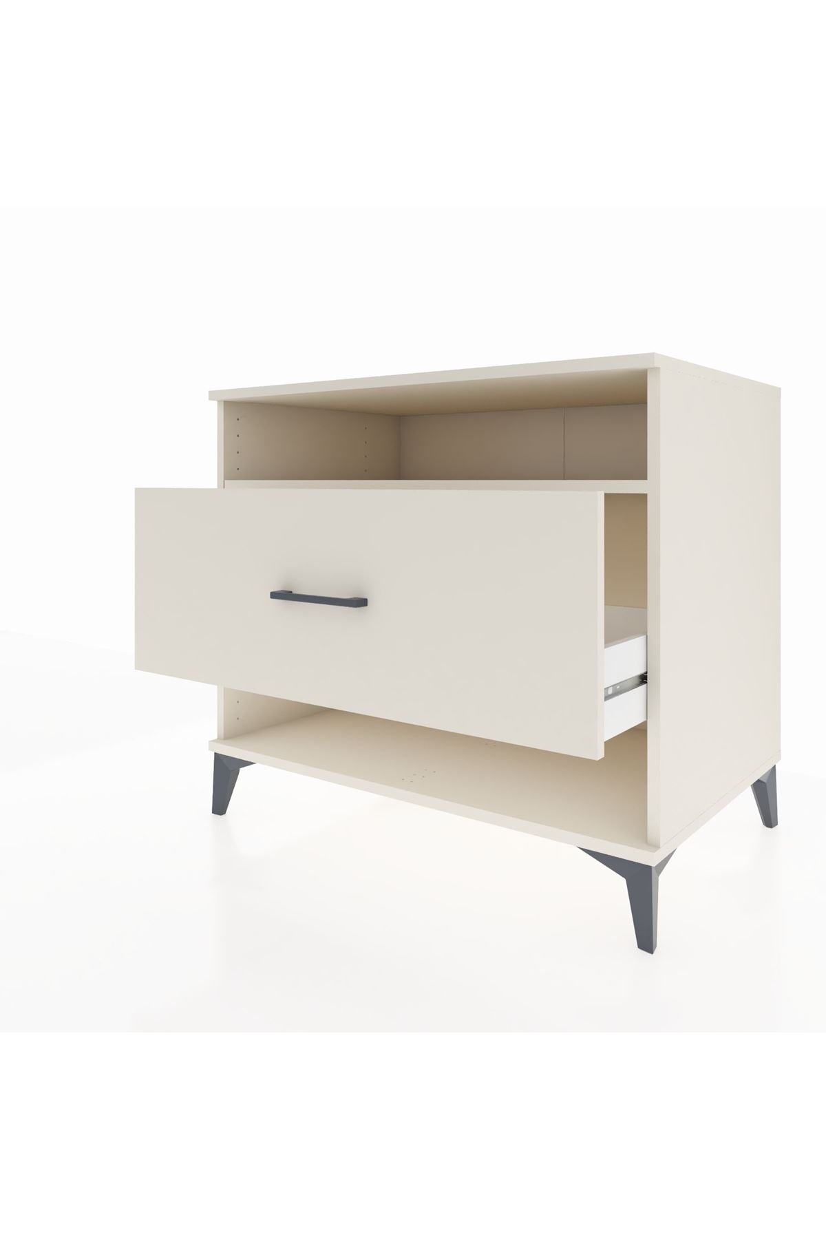 Kronos Şifonyer Tek Raflı Tek Çekmeceli 88x59x80 Aytaşı-Aytaşı