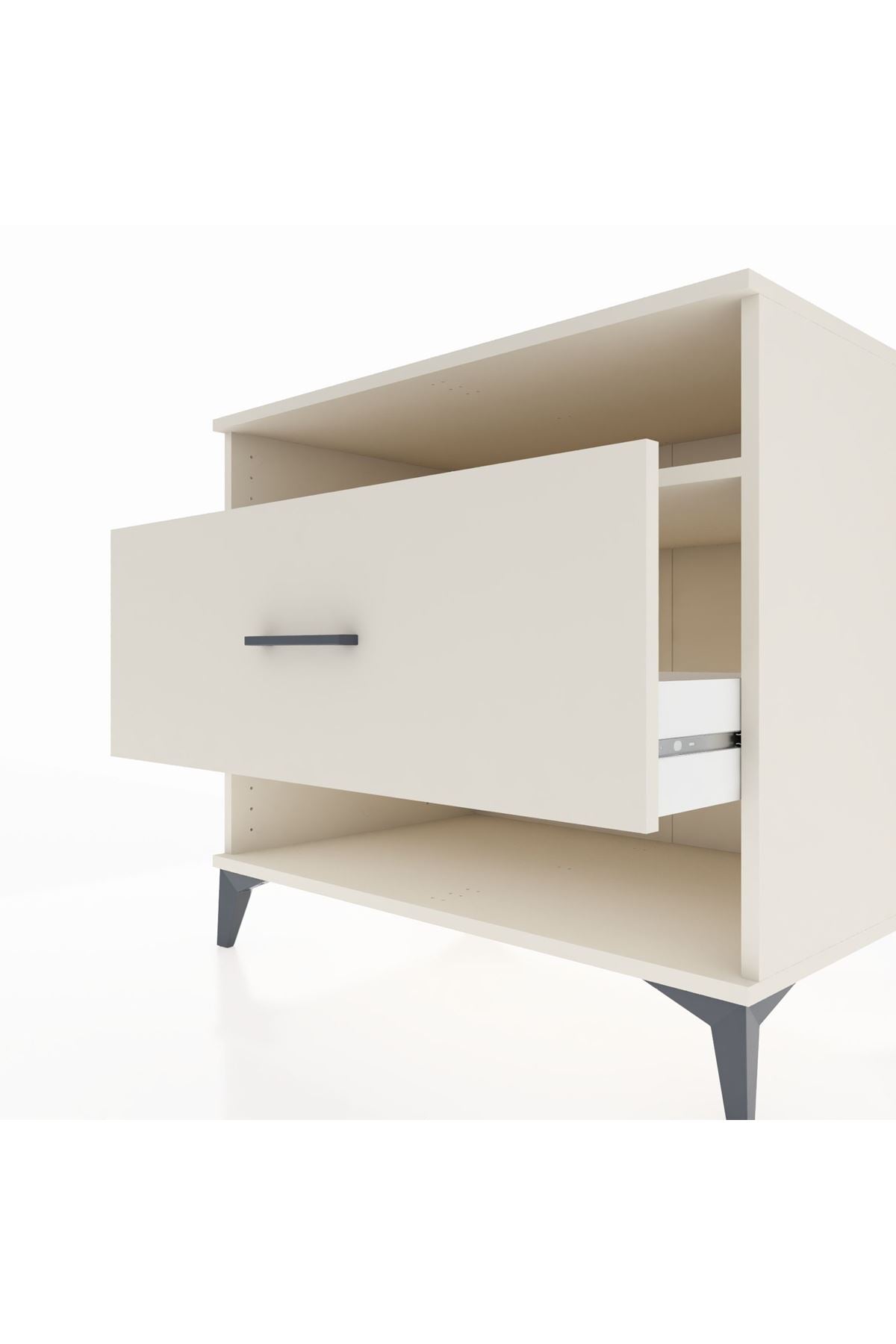 Kronos Şifonyer Tek Raflı Tek Çekmeceli 88x59x80 Aytaşı-Aytaşı