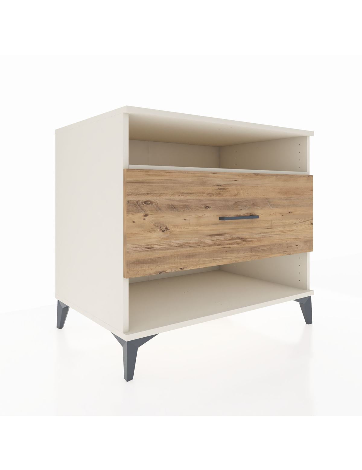 Kronos Şifonyer Tek Raflı Tek Çekmeceli 88x59x80 Aytaşı-Çam