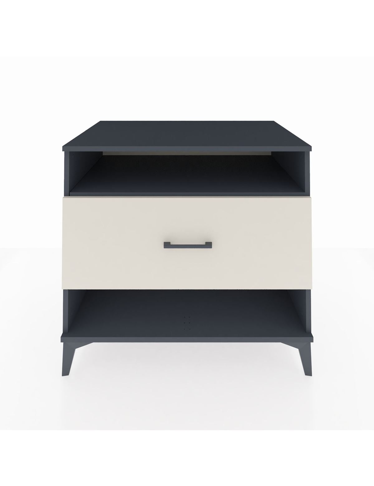 Kronos Şifonyer Tek Raflı Tek Çekmeceli 88x59x80 Antrasit-Aytaşı