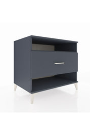 Kronos Şifonyer Tek Raflı Tek Çekmeceli 88x59x80 Antrasit-Antrasit