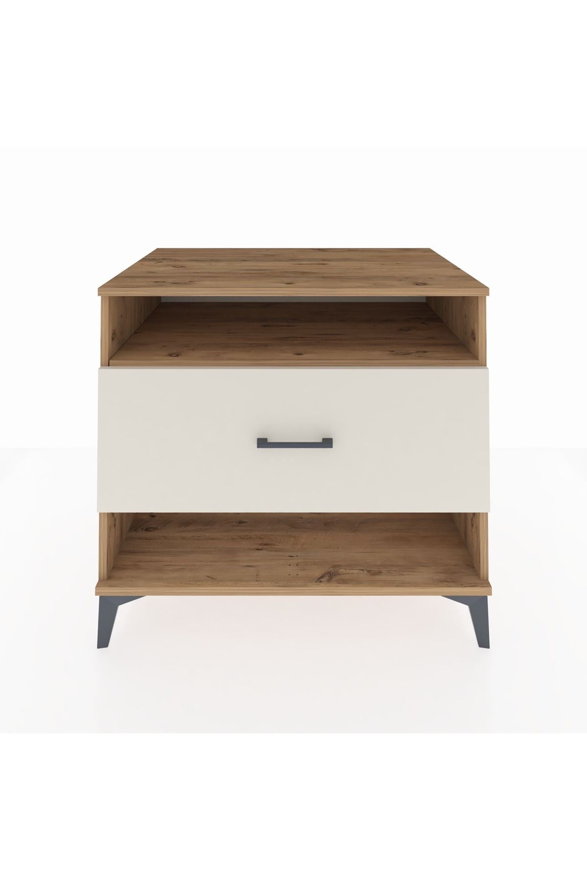 Kronos Şifonyer Tek Raflı Tek Çekmeceli 88x59x80 Çam-Aytaşı