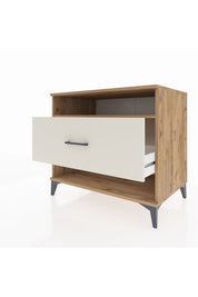 Kronos Şifonyer Tek Raflı Tek Çekmeceli 88x59x80 Çam-Aytaşı