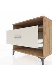 Kronos Şifonyer Tek Raflı Tek Çekmeceli 88x59x80 Çam-Aytaşı