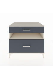 Kronos Şifonyer Tek Raflı 2 Çekmeceli 88x59x80 Aytaşı-Antrasit