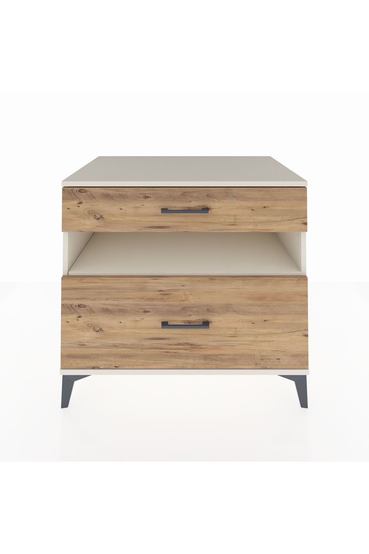 Kronos Şifonyer Tek Raflı 2 Çekmeceli 88x59x80 Aytaşı-Çam