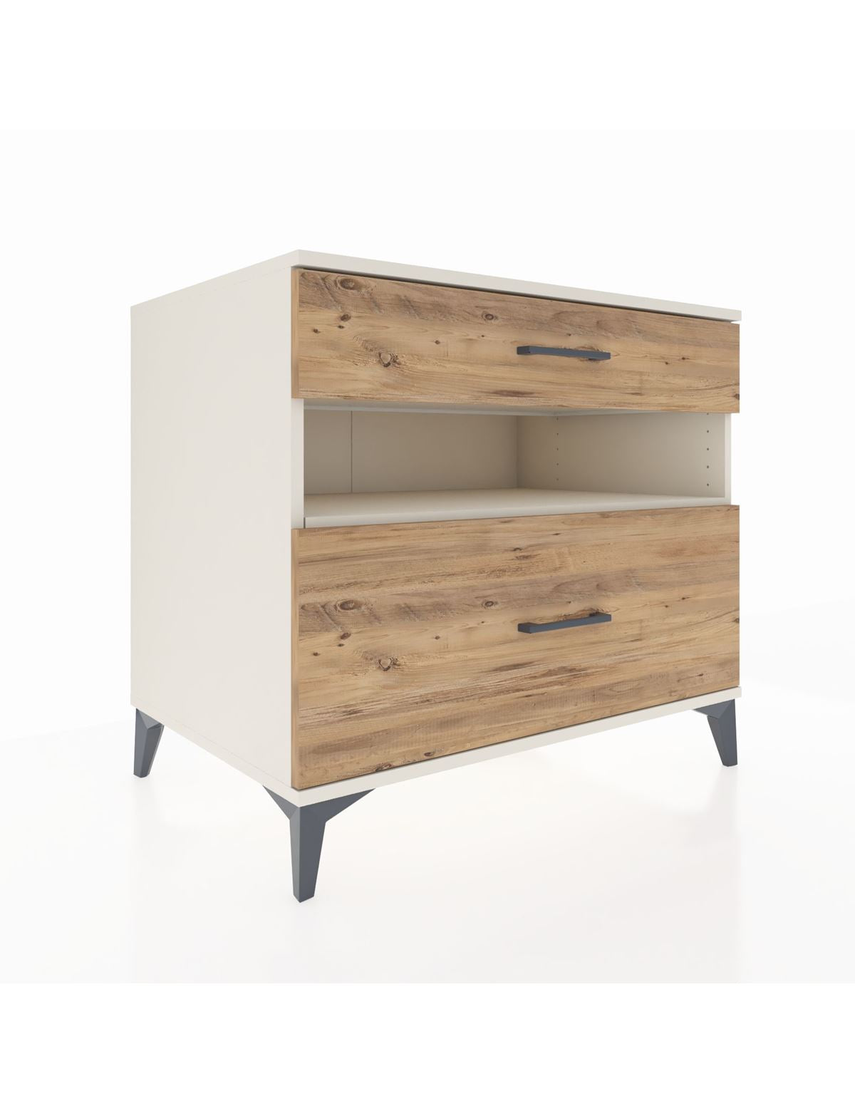 Kronos Şifonyer Tek Raflı 2 Çekmeceli 88x59x80 Aytaşı-Çam