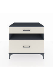 Kronos Şifonyer Tek Raflı 2 Çekmeceli 88x59x80 Antrasit-Aytaşı