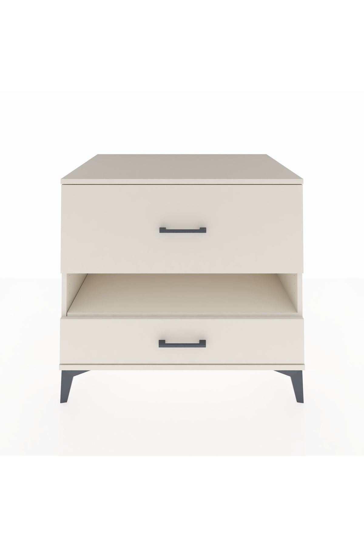 Kronos Şifonyer Tek Raflı 2 Çekmeceli 88x59x80 Aytaşı-Aytaşı