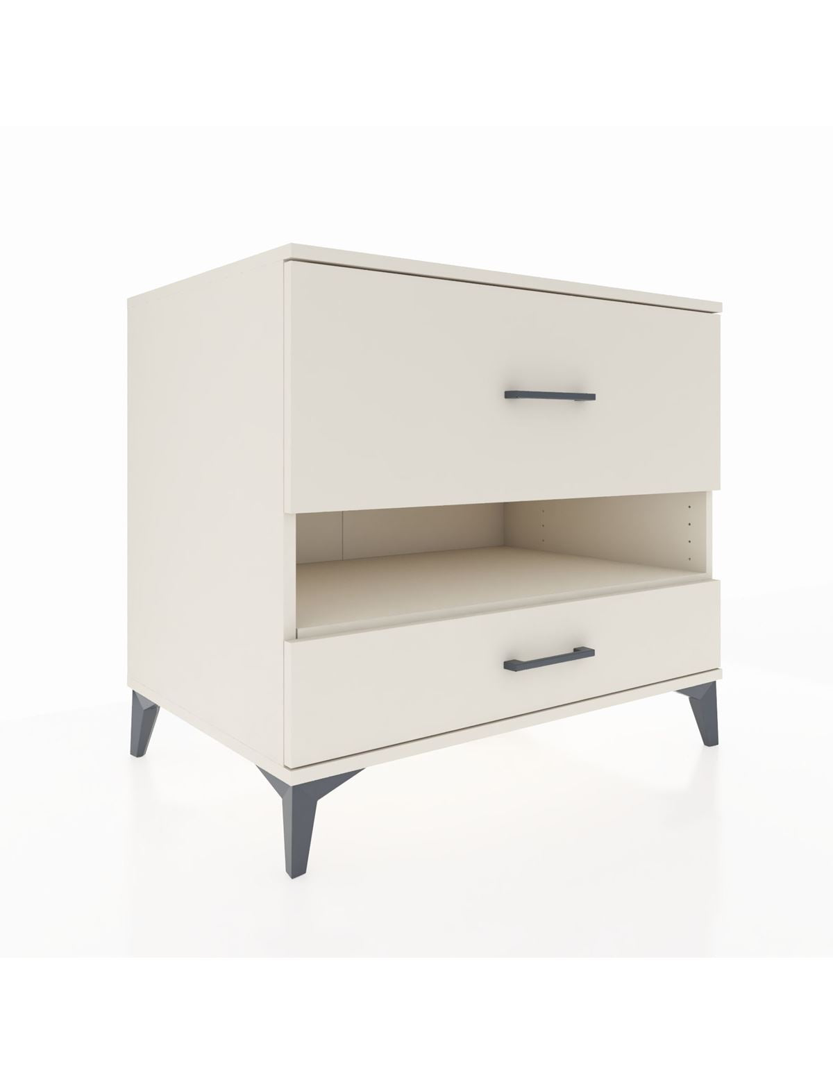 Kronos Şifonyer Tek Raflı 2 Çekmeceli 88x59x80 Aytaşı-Aytaşı