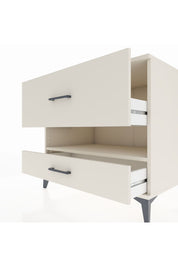 Kronos Şifonyer Tek Raflı 2 Çekmeceli 88x59x80 - S69M019V1C