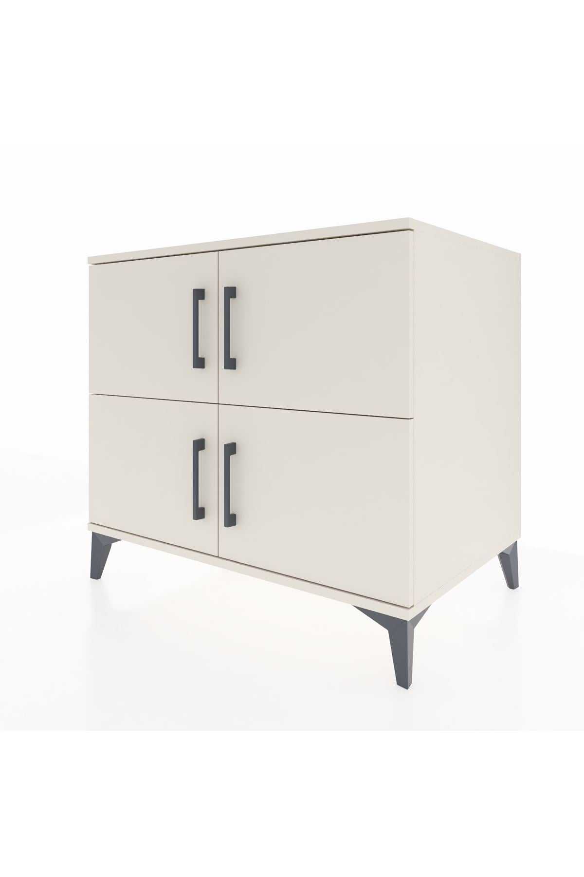 Kronos Şifonyer 3 Raflı 4 Kapaklı 88x59x80 Aytaşı-Aytaşı