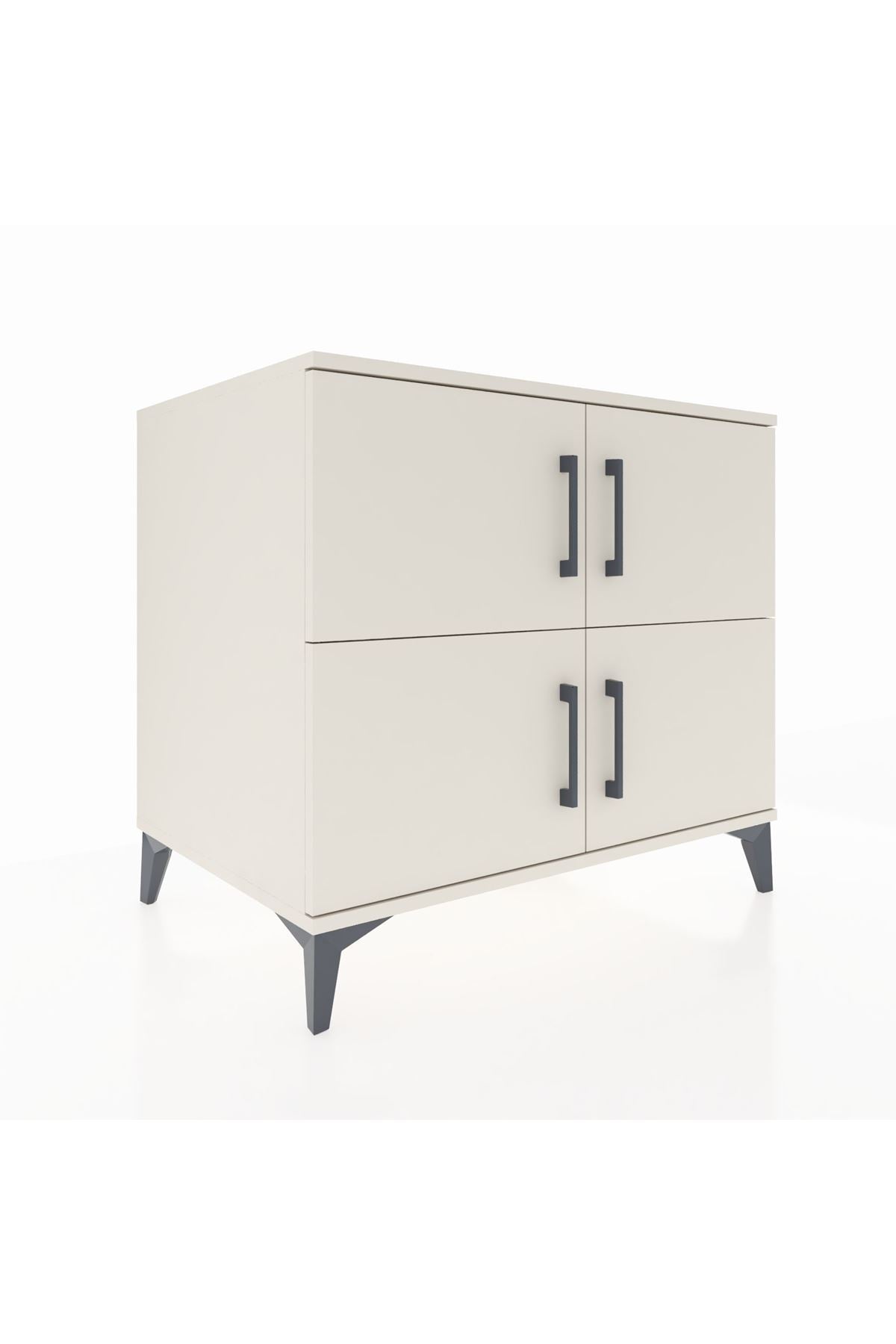 Kronos Şifonyer 3 Raflı 4 Kapaklı 88x59x80 Aytaşı-Aytaşı