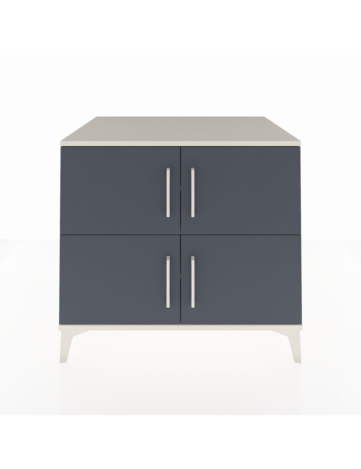 Kronos Şifonyer 3 Raflı 4 Kapaklı 88x59x80 Aytaşı-Antrasit