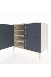 Kronos Şifonyer 3 Raflı 4 Kapaklı 88x59x80 Aytaşı-Antrasit