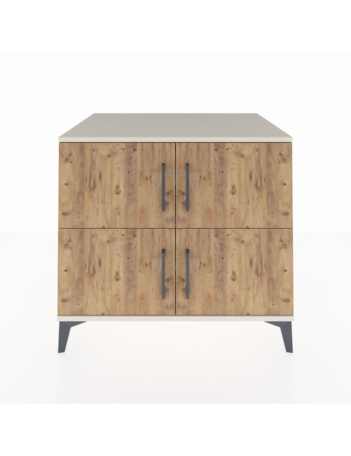 Kronos Şifonyer 3 Raflı 4 Kapaklı 88x59x80 Aytaşı-Çam