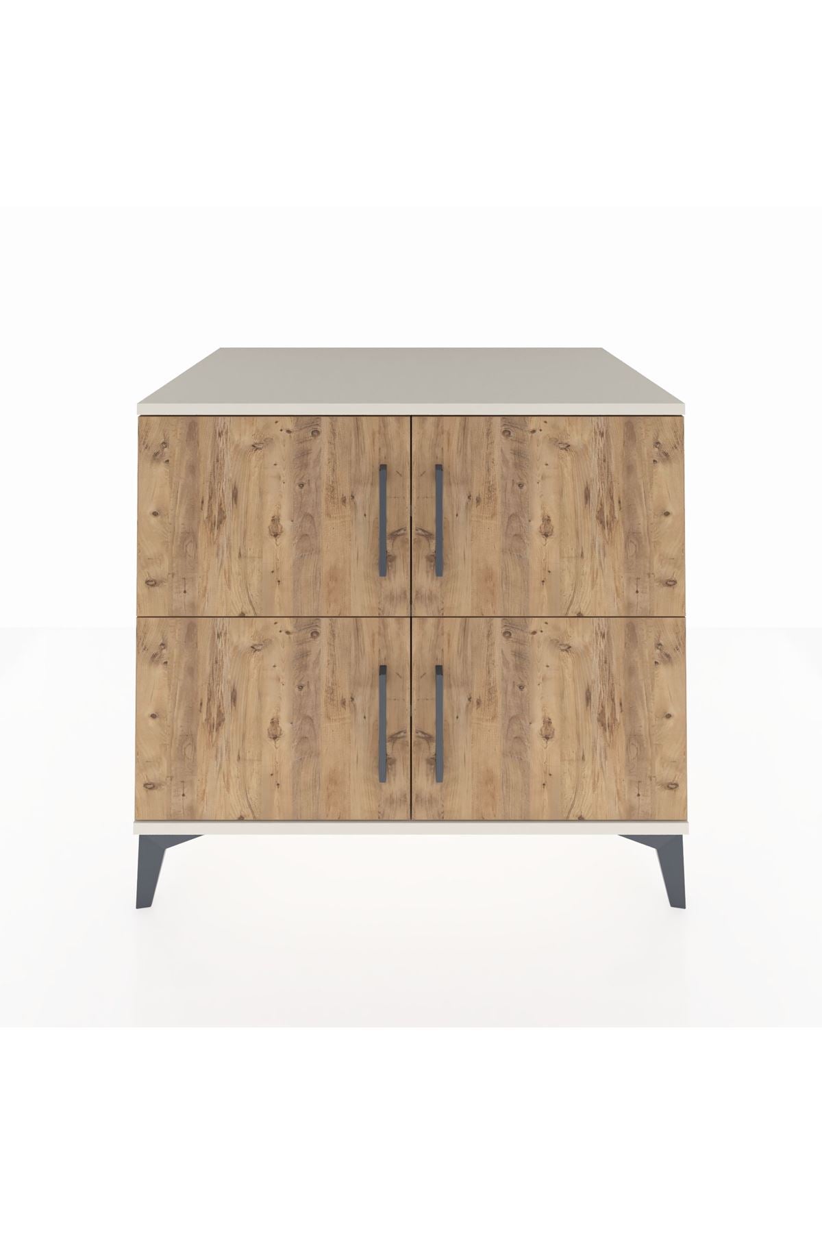 Kronos Şifonyer 3 Raflı 4 Kapaklı 88x59x80 Aytaşı-Çam