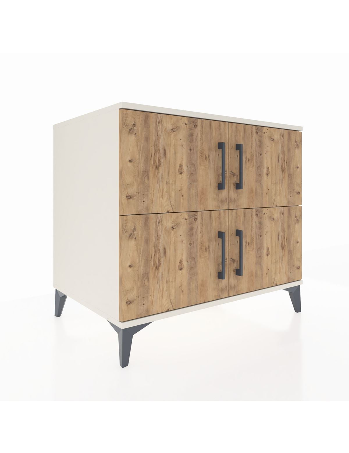 Kronos Şifonyer 3 Raflı 4 Kapaklı 88x59x80 Aytaşı-Çam