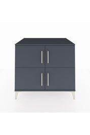 Kronos Şifonyer 3 Raflı 4 Kapaklı 88x59x80 Antrasit-Antrasit