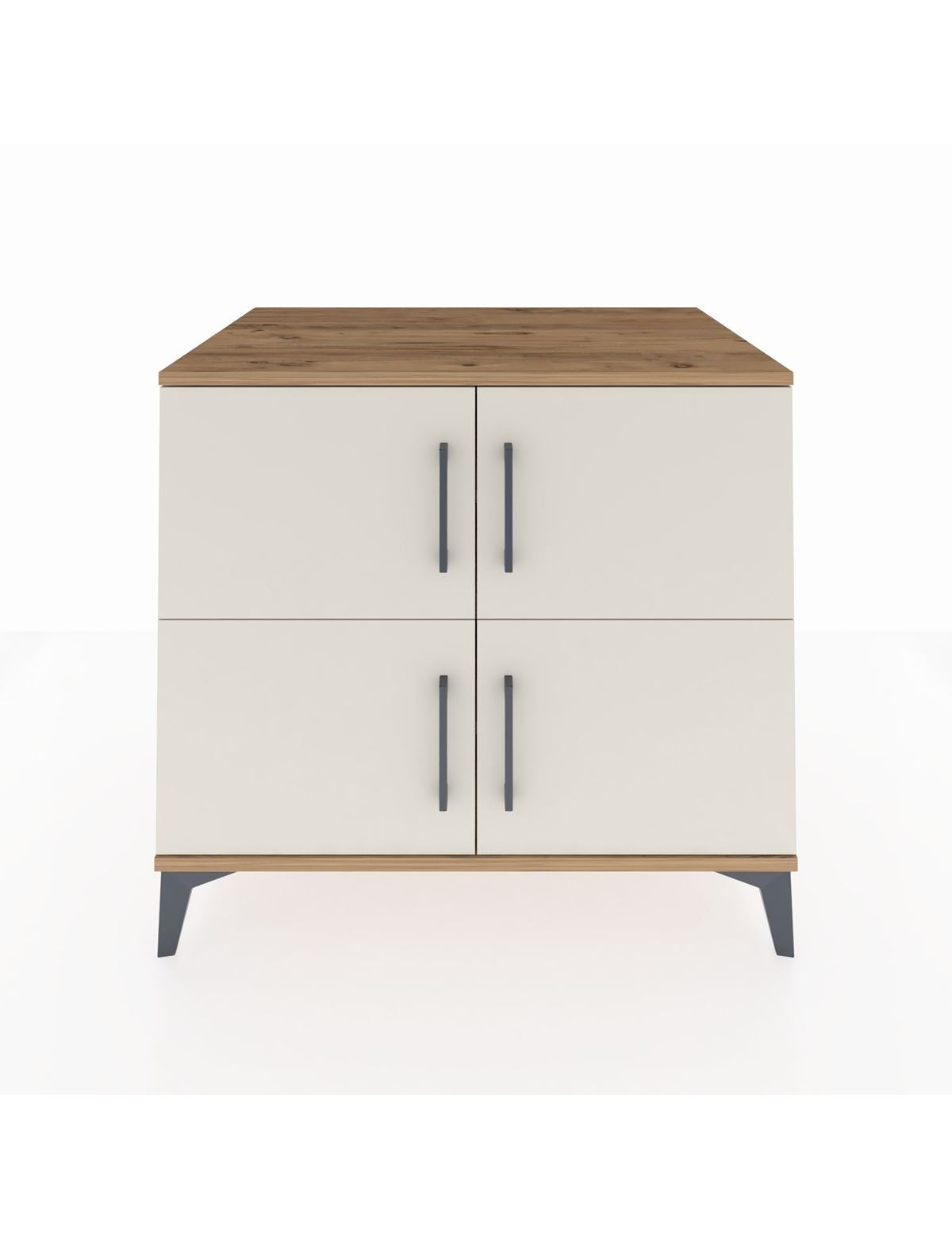 Kronos Şifonyer 3 Raflı 4 Kapaklı 88x59x80 Çam-Aytaşı