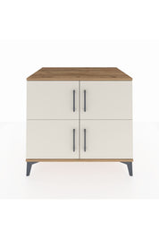 Kronos Şifonyer 3 Raflı 4 Kapaklı 88x59x80 Çam-Aytaşı