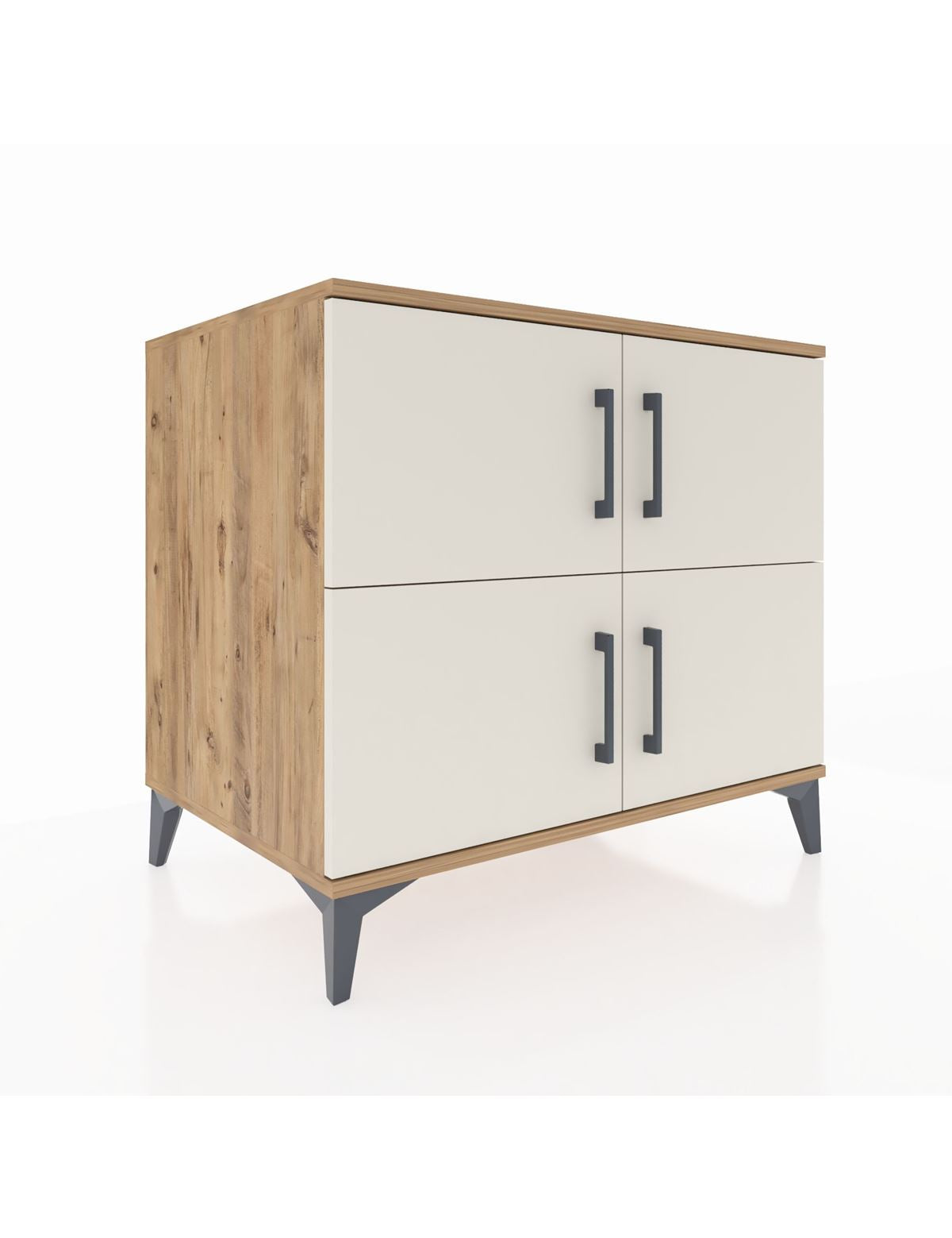 Kronos Şifonyer 3 Raflı 4 Kapaklı 88x59x80 Çam-Aytaşı