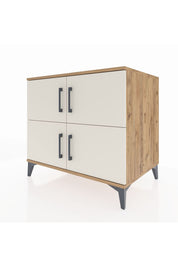 Kronos Şifonyer 3 Raflı 4 Kapaklı 88x59x80 Çam-Aytaşı