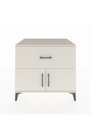 Kronos Şifonyer Tek Raflı Tek Çekmeceli 2 Kapaklı 88x59x80 - S69M021V1C