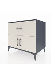 Kronos Şifonyer Tek Raflı Tek Çekmeceli 2 Kapaklı 88x59x80 - S69M021V4C