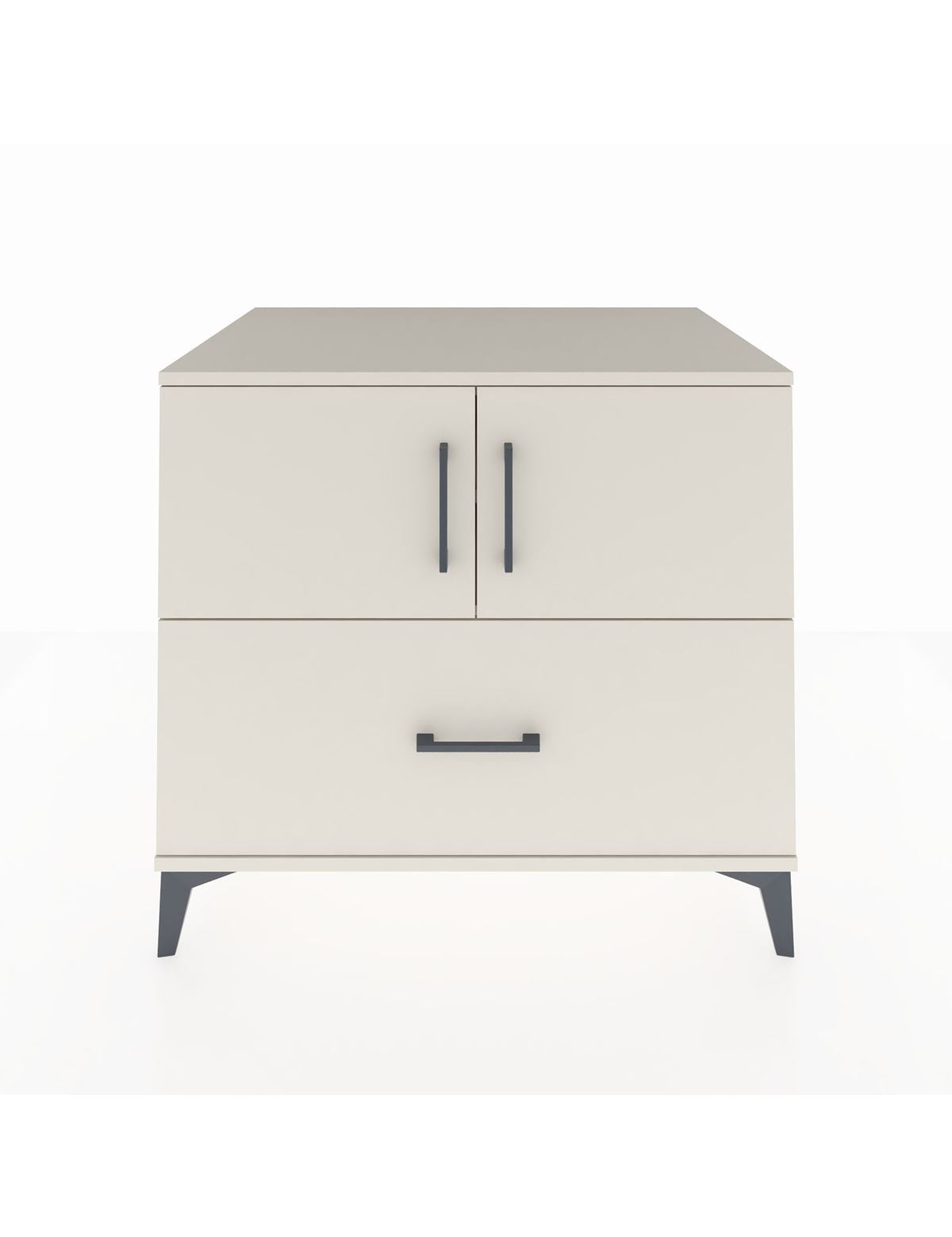 Kronos Şifonyer 2 Raflı Tek Çekmeceli 2 Kapaklı 88x59x80 Aytaşı-Aytaşı