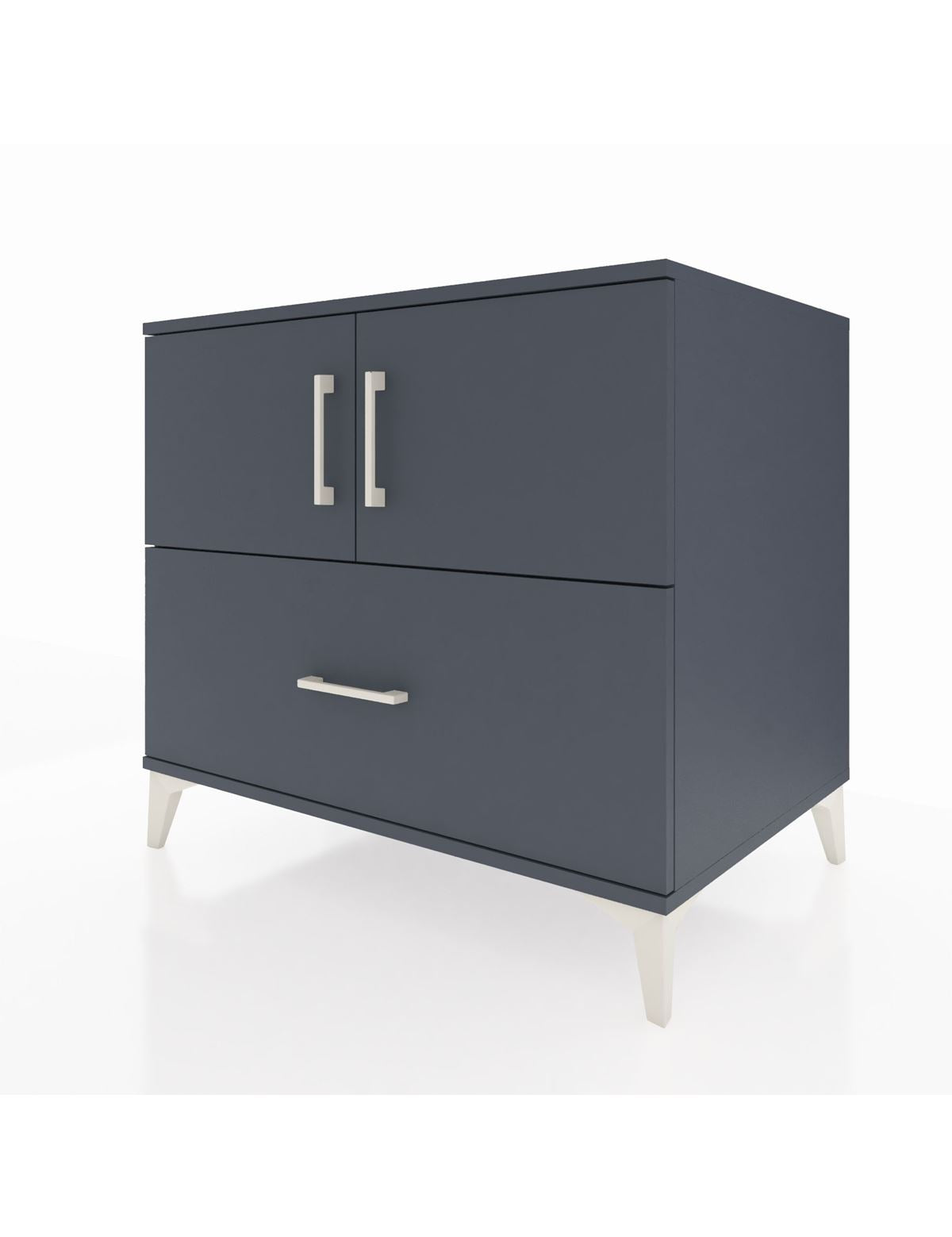 Kronos Şifonyer 2 Raflı Tek Çekmeceli 2 Kapaklı 88x59x80 - S69M022V5C