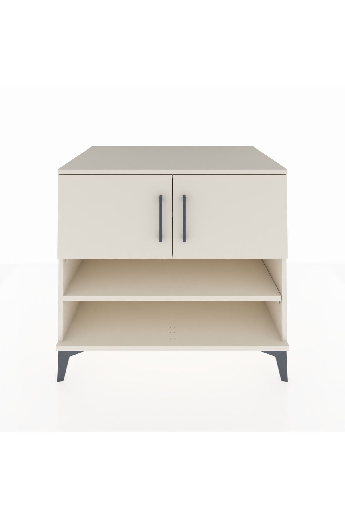 Kronos Şifonyer 3 Raflı 2 Kapaklı 88x59x80 Aytaşı-Aytaşı