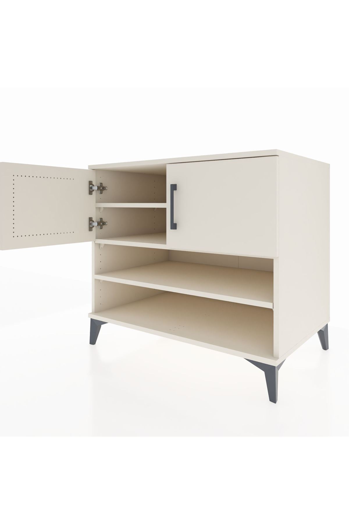 Kronos Şifonyer 3 Raflı 2 Kapaklı 88x59x80 Aytaşı-Aytaşı