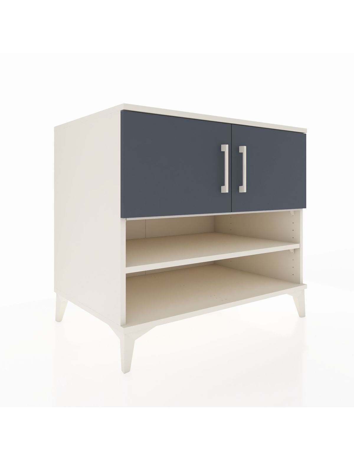 Kronos Şifonyer 3 Raflı 2 Kapaklı 88x59x80 Aytaşı-Antrasit