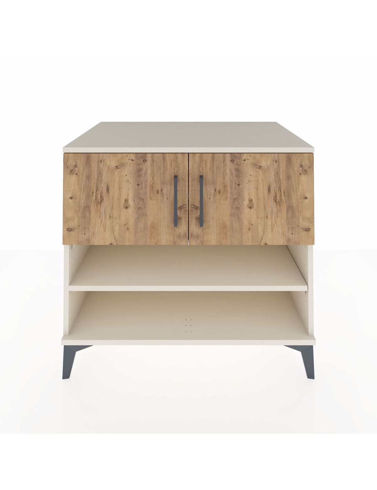 Kronos Şifonyer 3 Raflı 2 Kapaklı 88x59x80 Aytaşı-Çam