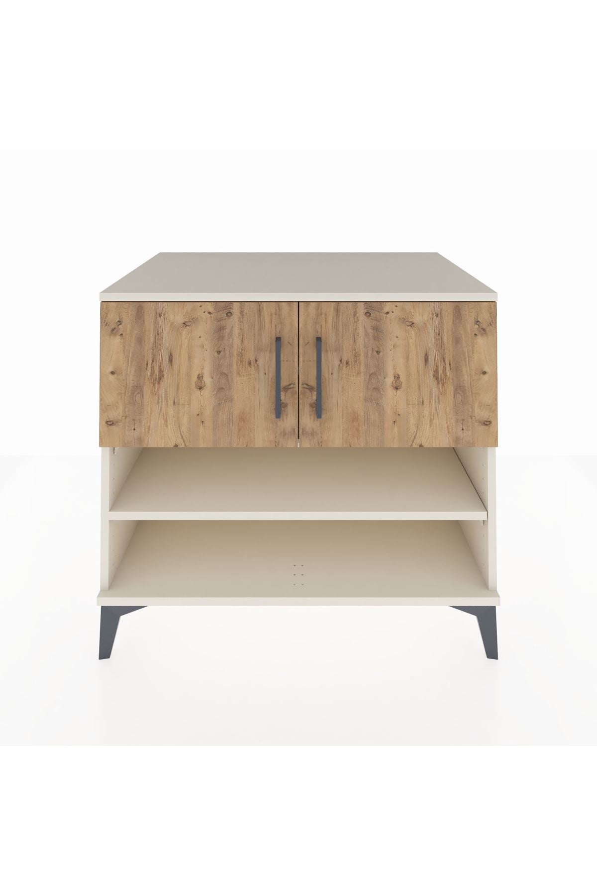 Kronos Şifonyer 3 Raflı 2 Kapaklı 88x59x80 Aytaşı-Çam