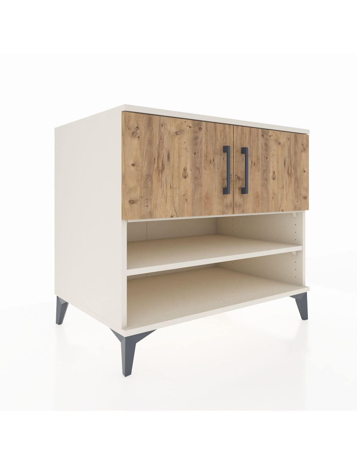 Kronos Şifonyer 3 Raflı 2 Kapaklı 88x59x80 Aytaşı-Çam