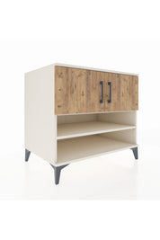 Kronos Şifonyer 3 Raflı 2 Kapaklı 88x59x80 Aytaşı-Çam