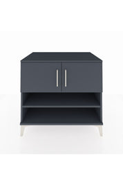 Kronos Şifonyer 3 Raflı 2 Kapaklı 88x59x80 Antrasit-Antrasit