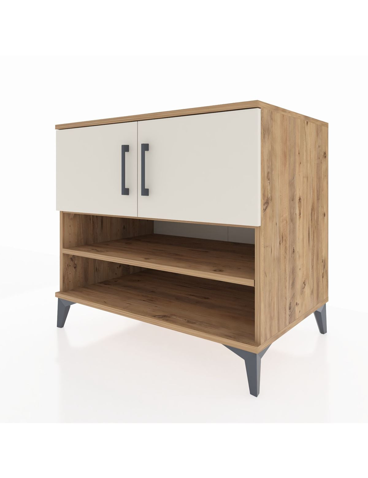 Kronos Şifonyer 3 Raflı 2 Kapaklı 88x59x80 - S69M023V7C