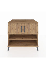 Kronos Şifonyer 3 Raflı 2 Kapaklı 88x59x80 Çam-Çam