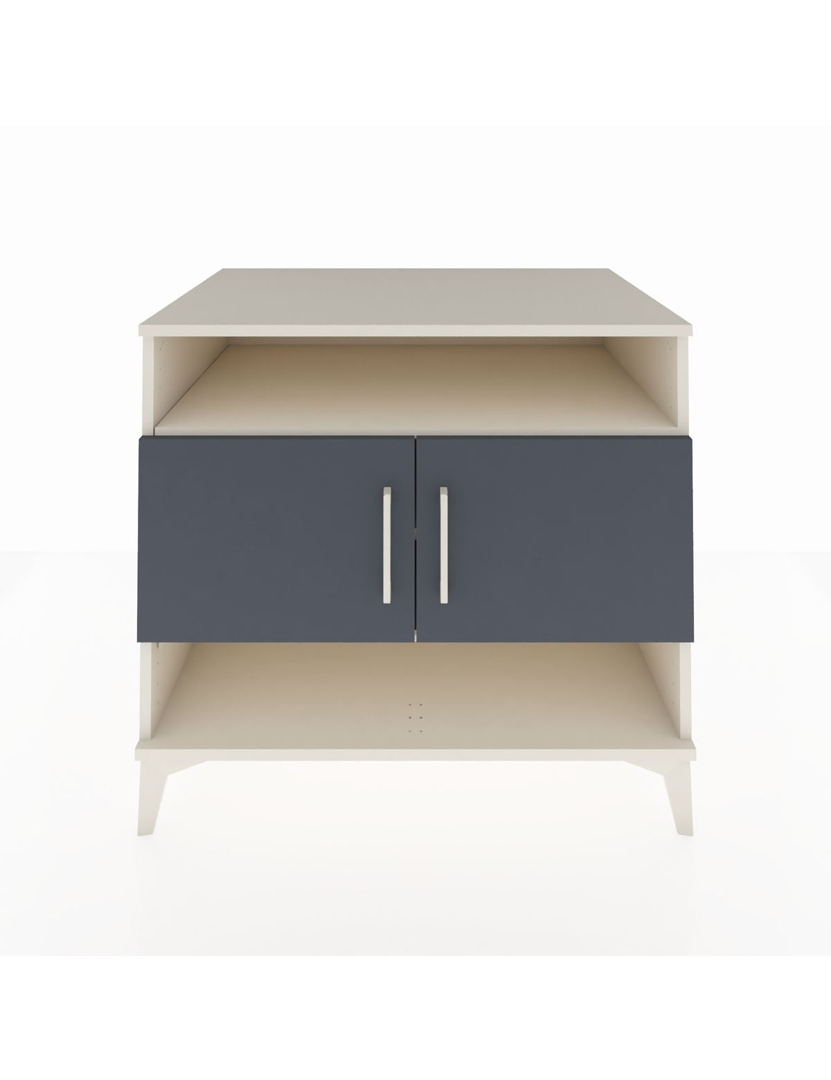 Kronos Şifonyer 3 Raflı 2 Kapaklı 88x59x80 Aytaşı-Antrasit