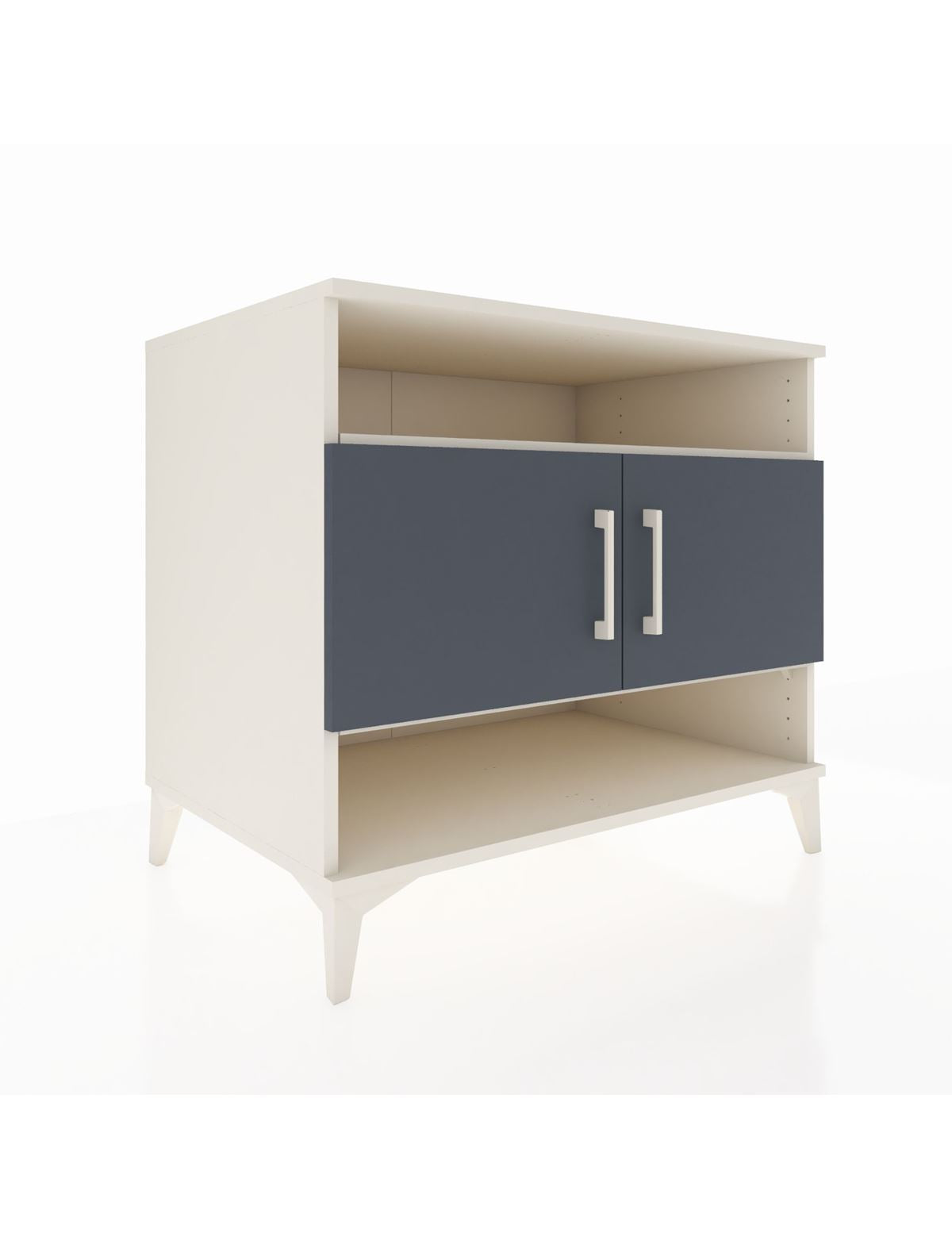 Kronos Şifonyer 3 Raflı 2 Kapaklı 88x59x80 Aytaşı-Antrasit