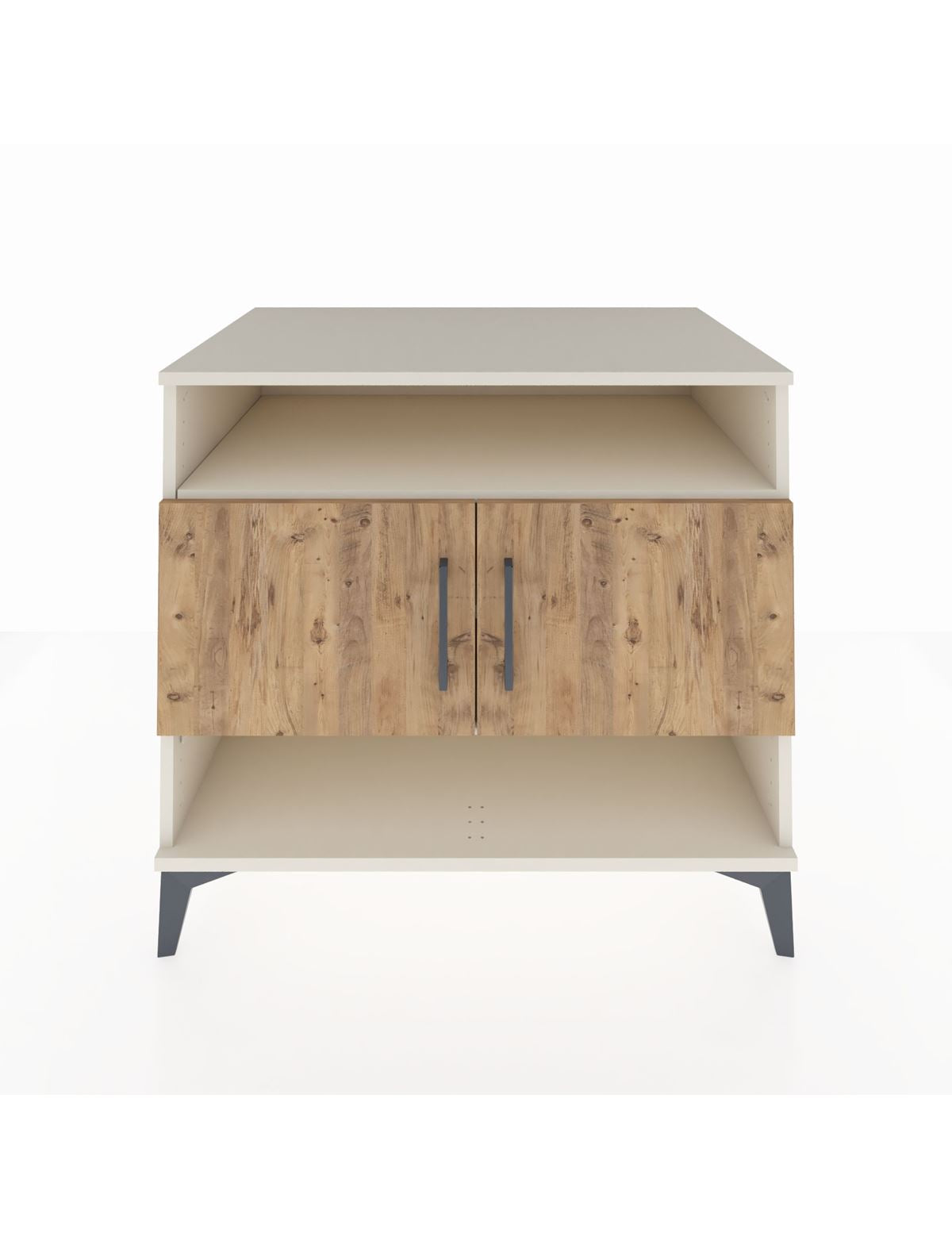 Kronos Şifonyer 3 Raflı 2 Kapaklı 88x59x80 Aytaşı-Çam