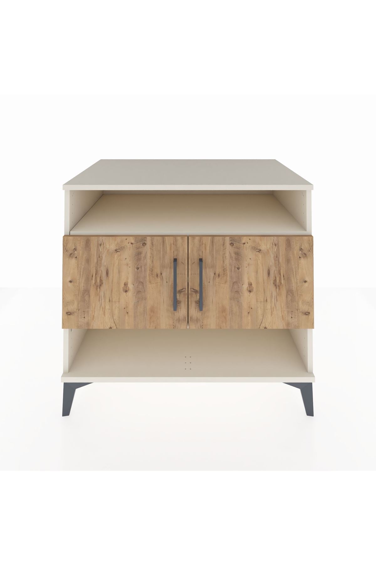 Kronos Şifonyer 3 Raflı 2 Kapaklı 88x59x80 Aytaşı-Çam