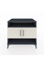 Kronos Şifonyer 3 Raflı 2 Kapaklı 88x59x80 Antrasit-Aytaşı