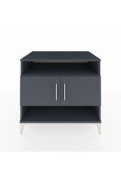 Kronos Şifonyer 3 Raflı 2 Kapaklı 88x59x80 Antrasit-Antrasit