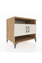 Kronos Şifonyer 3 Raflı 2 Kapaklı 88x59x80 Çam-Aytaşı