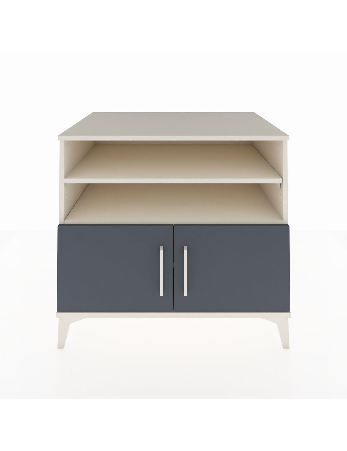 Kronos Şifonyer 3 Raflı 2 Kapaklı 88x59x80 Aytaşı-Antrasit